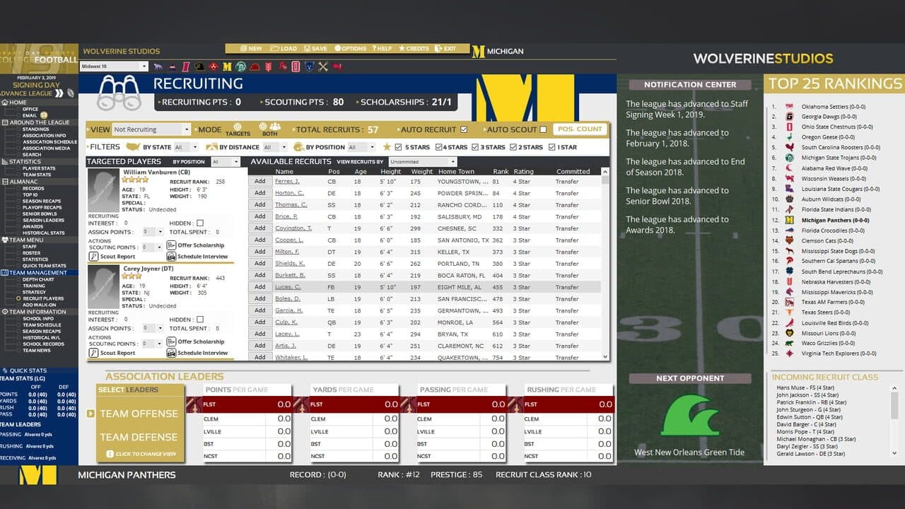 Draft Day Sports: College Football 2019 thumbnail 4