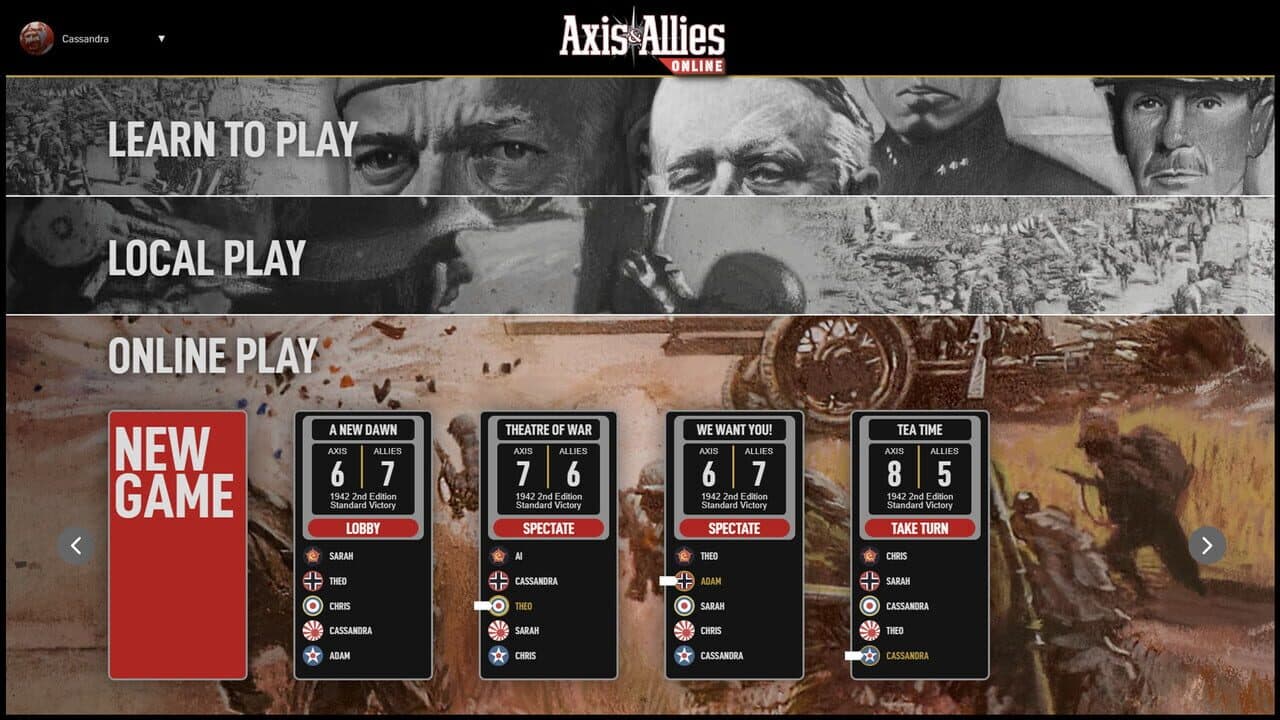 Axis & Allies 1942 Online thumbnail 2