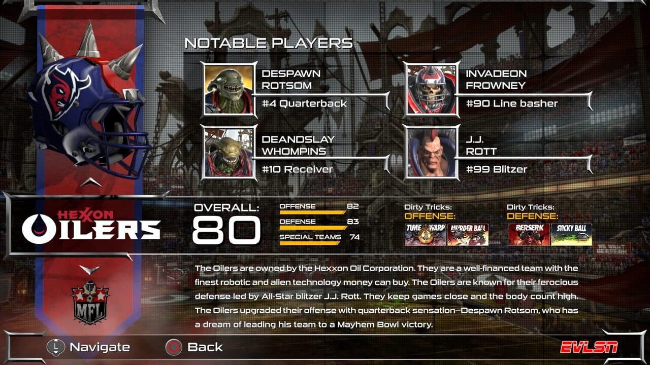 Mutant Football League: Purple Oil Pack thumbnail 2
