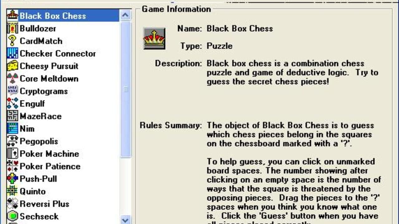 24 Games For Windows 95 screenshot 1