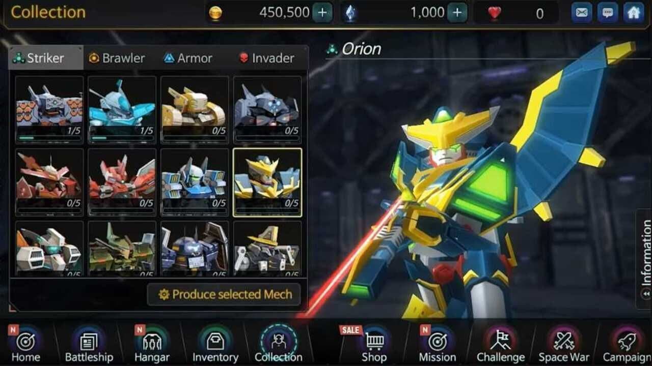 Mecha Storm screenshot 1