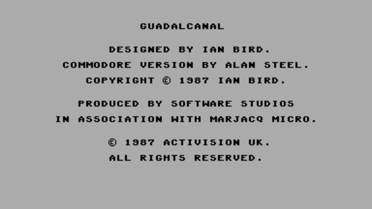 Guadalcanal screenshot 1