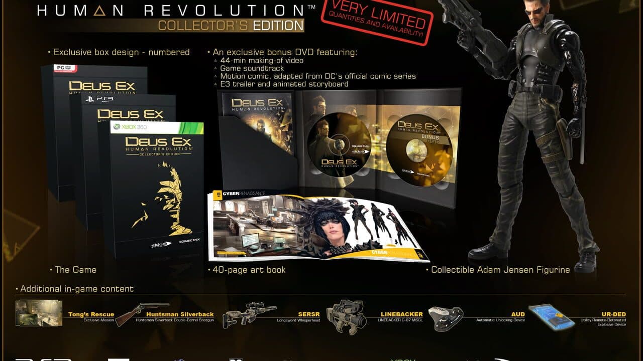 Deus Ex: Human Revolution - Collector's Edition thumbnail 3