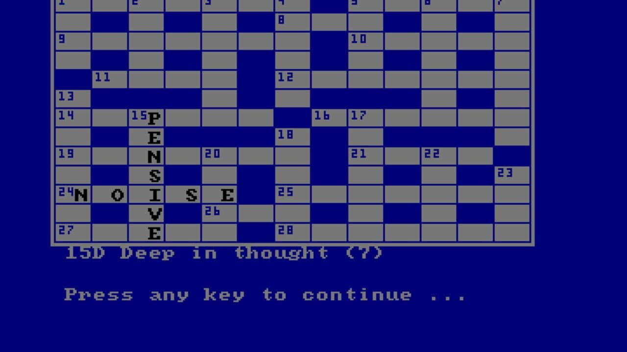 The Sun Crosswords: Volume 1 & 2 screenshot 1
