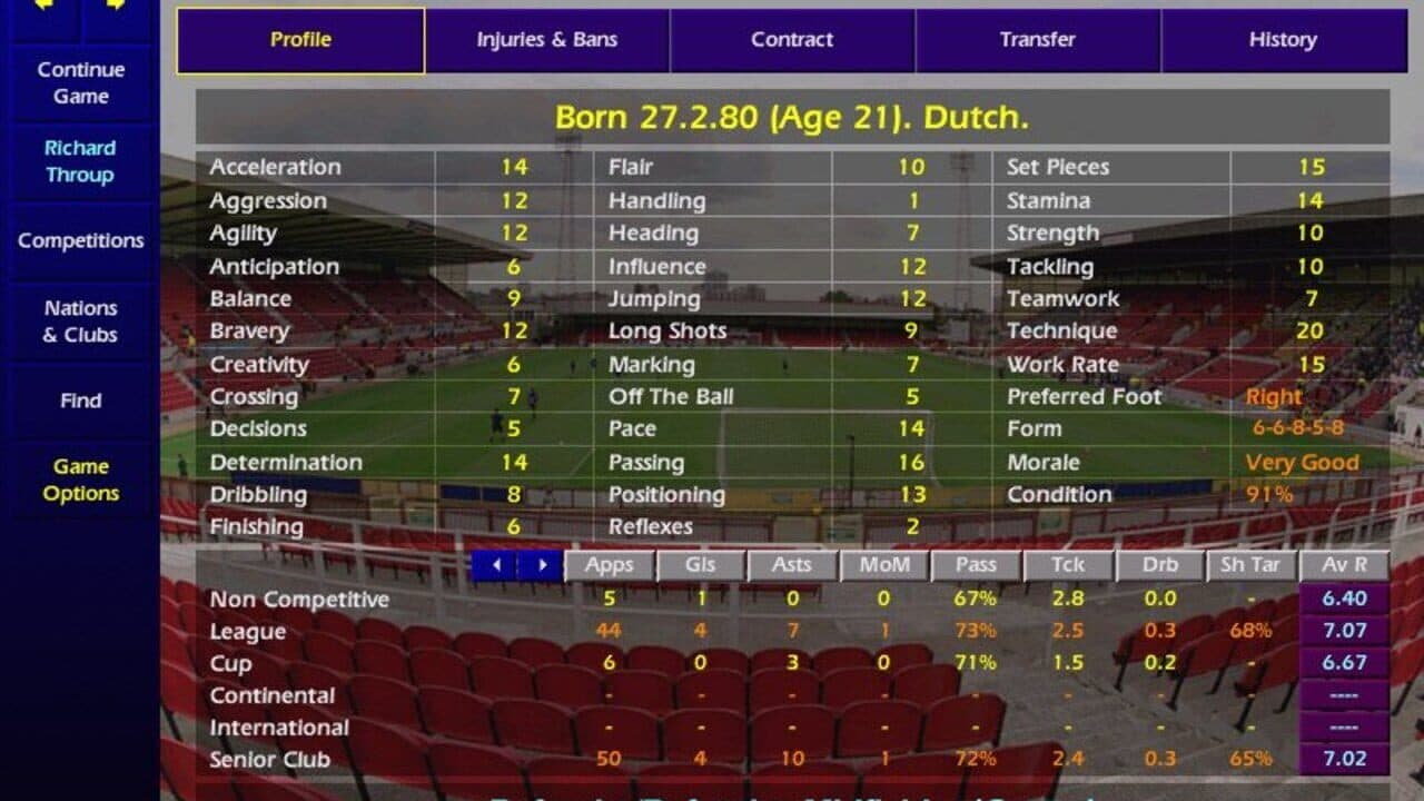 Championship Manager: Season 00/01 thumbnail 4