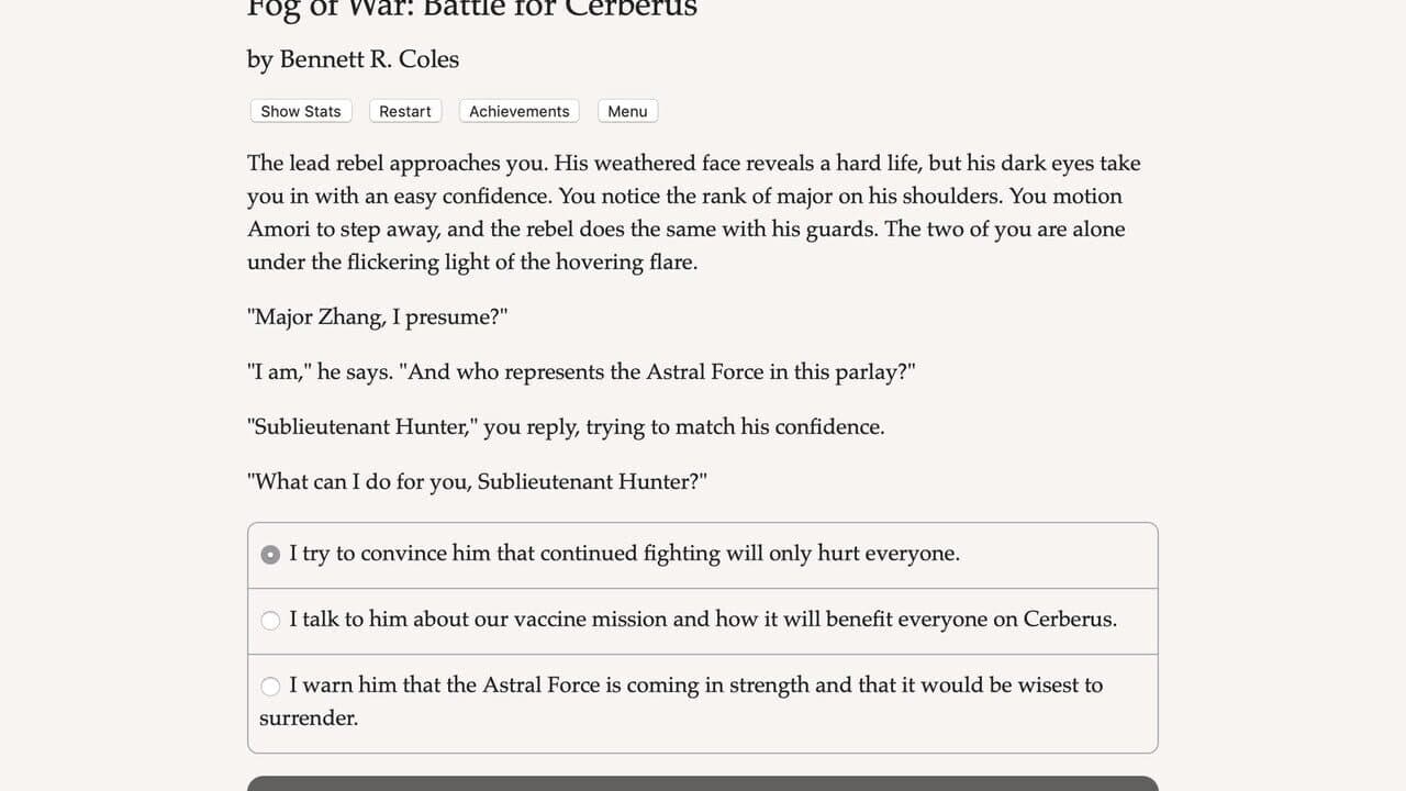 Fog of War: The Battle for Cerberus thumbnail 5