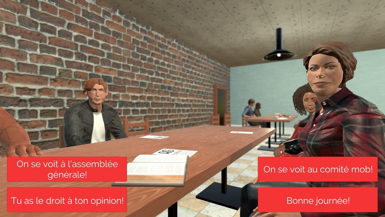 Tractage aux Portes 2: Mob a la Cafeteria thumbnail 2