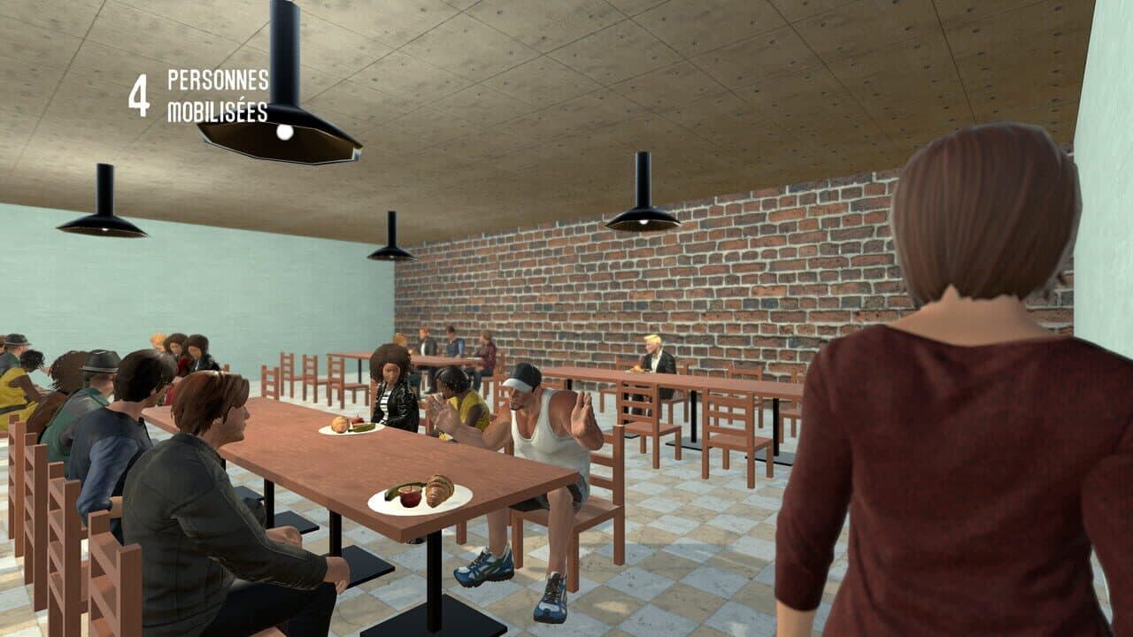 Tractage aux Portes 2: Mob a la Cafeteria screenshot 1