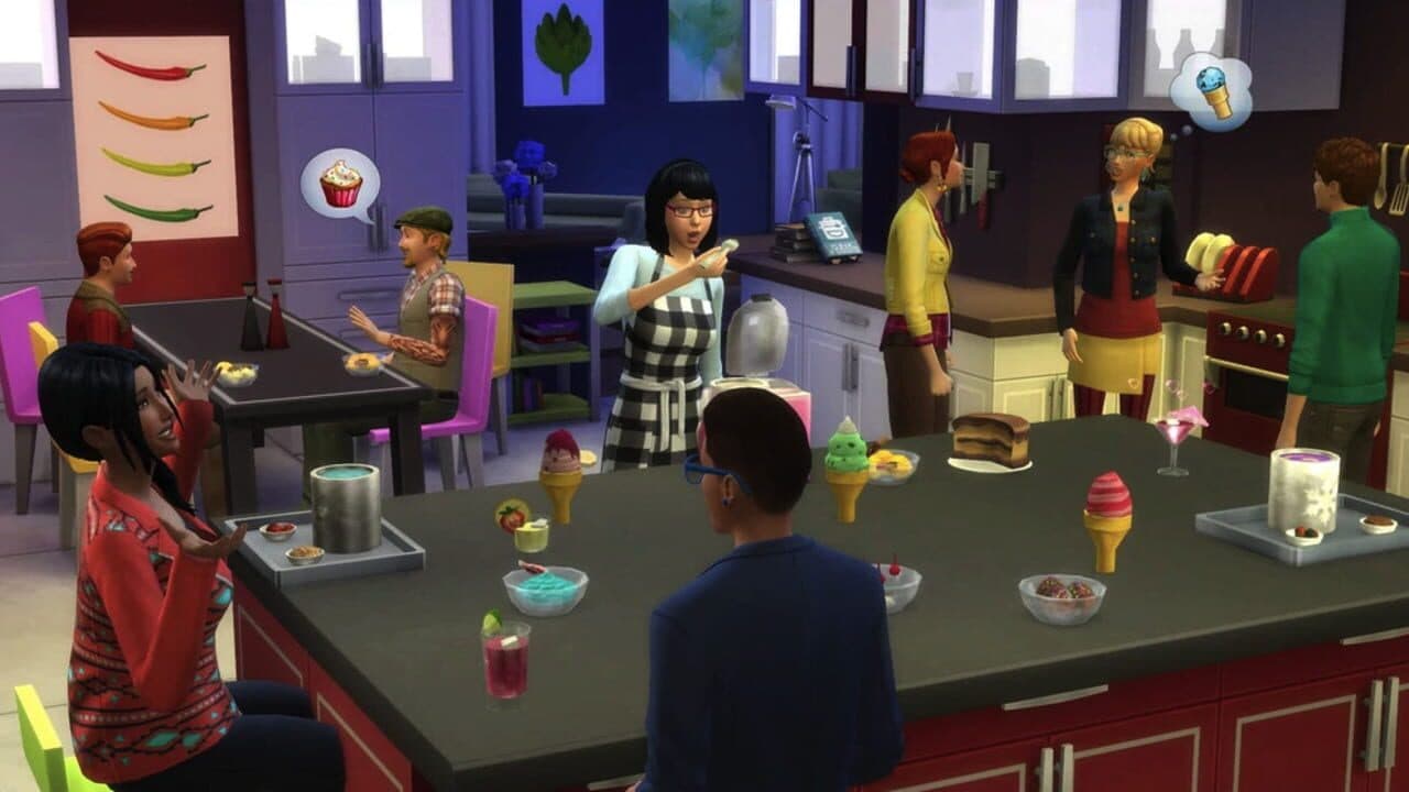 The Sims 4: Cool Kitchen Stuff thumbnail 6