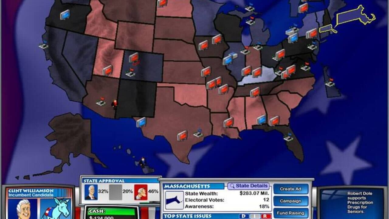 The Political Machine 2004 screenshot 1