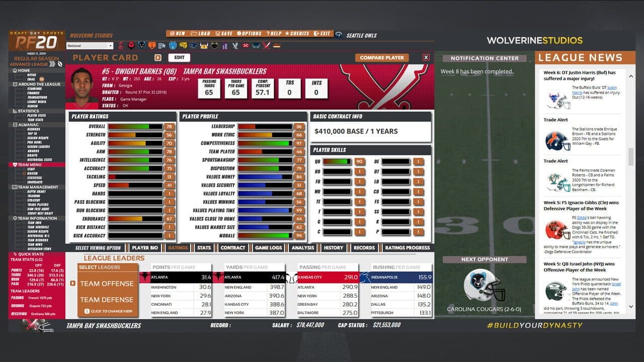 Draft Day Sports: Pro Football 2020 thumbnail 2