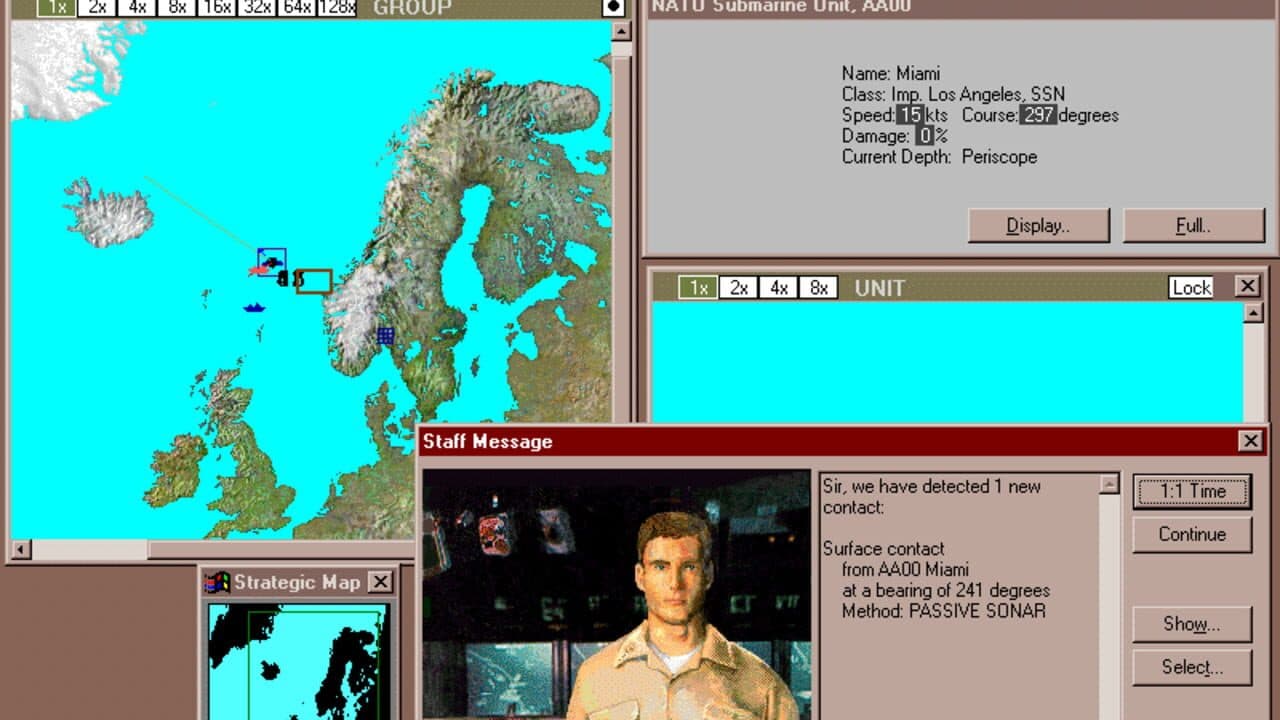 Harpoon Classic '97 screenshot 1