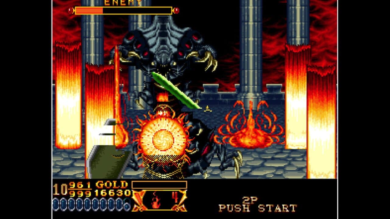 ACA Neo Geo: Crossed Swords screenshot 1