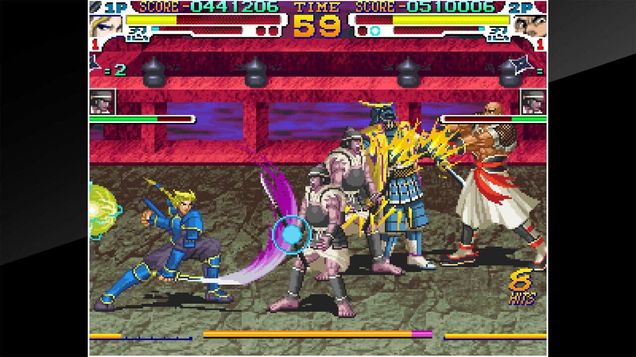 ACA Neo Geo: Sengoku 3 screenshot 1