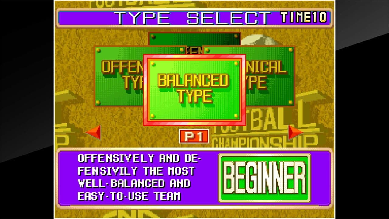 ACA Neo Geo: The Ultimate 11 - SNK Football Championship screenshot 1