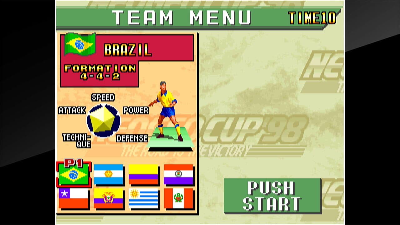 ACA Neo Geo: Neo Geo Cup '98 - The Road to the Victory thumbnail 4