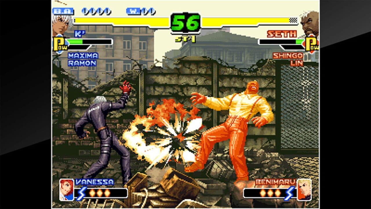 ACA Neo Geo: The King of Fighters 2000 screenshot 1