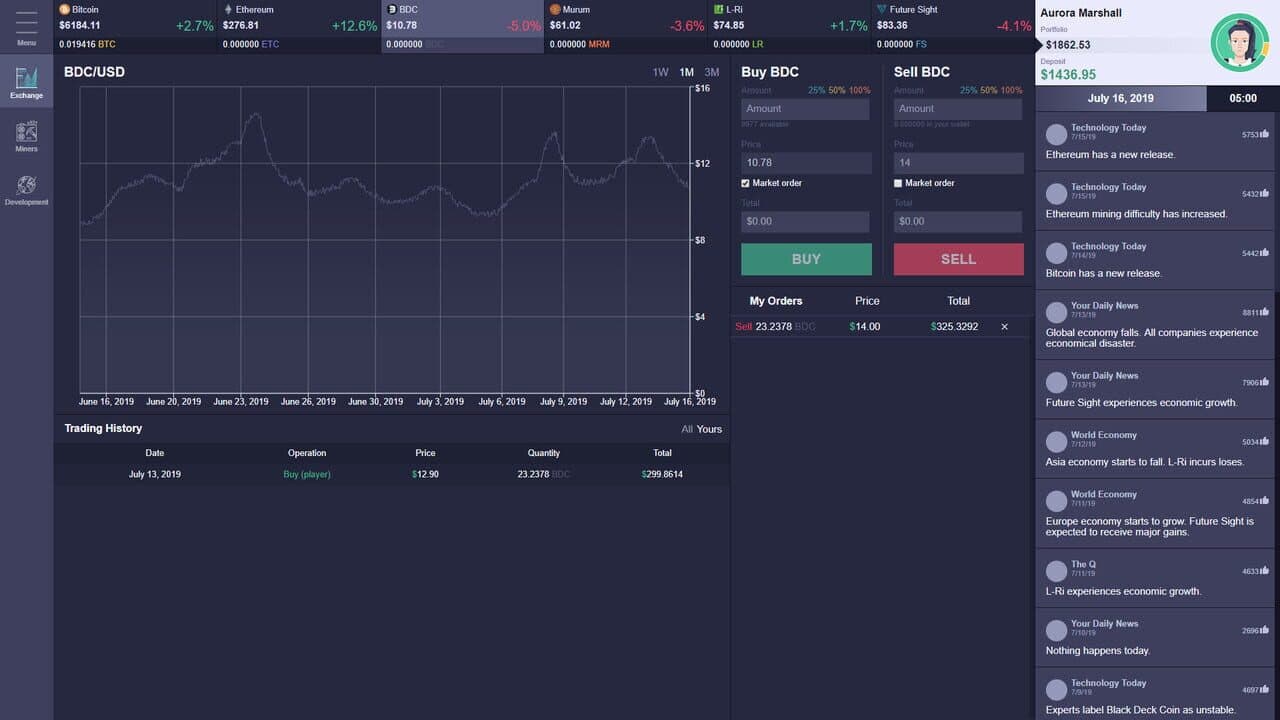 Cryptofall: Investor simulator thumbnail 3