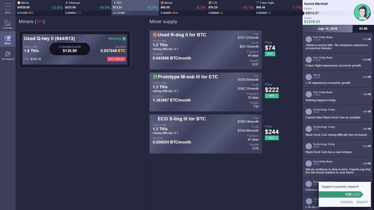 Cryptofall: Investor simulator thumbnail 5