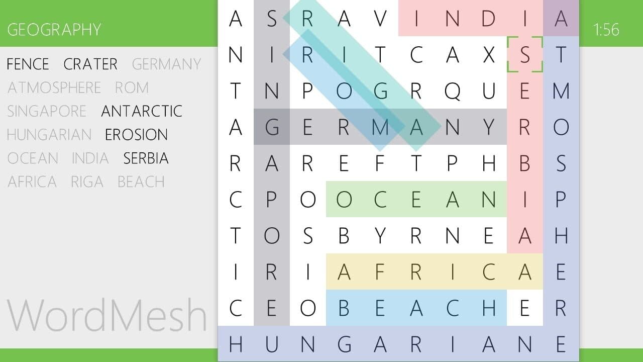 Word Mesh screenshot 1