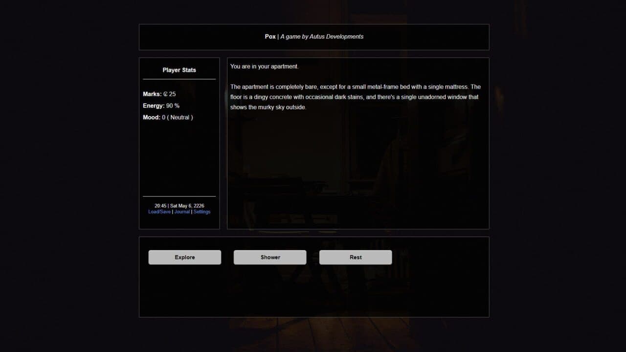 Pox screenshot 1