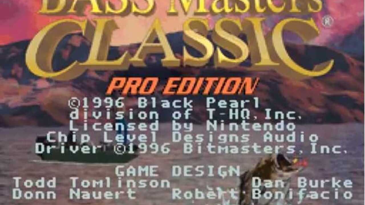 Bass Masters Classic: Pro Edition screenshot 1