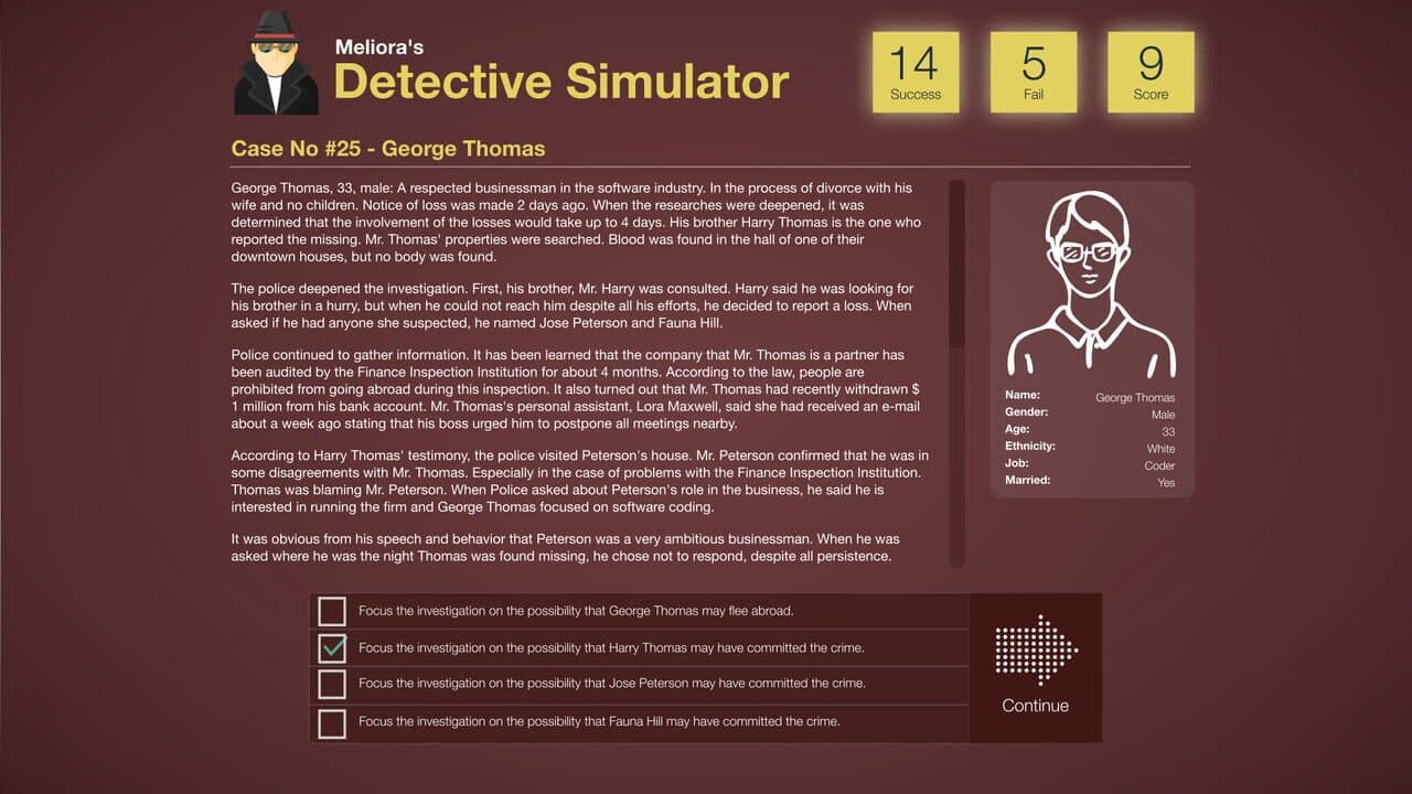Meliora's Detective Simulator thumbnail 4