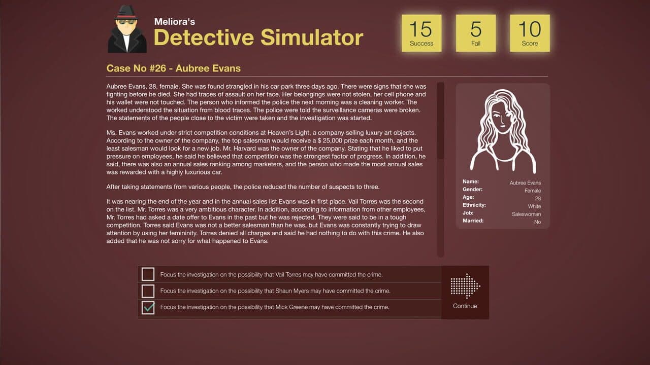 Meliora's Detective Simulator thumbnail 2