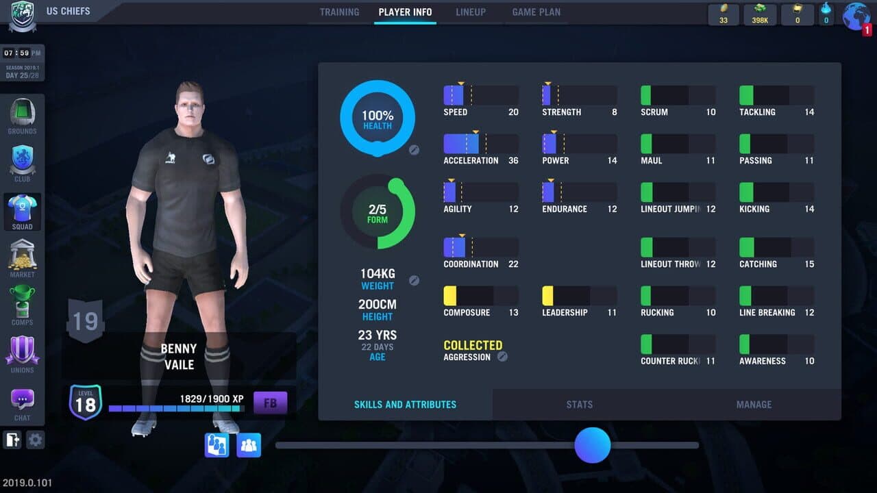Blackout Rugby Manager thumbnail 11