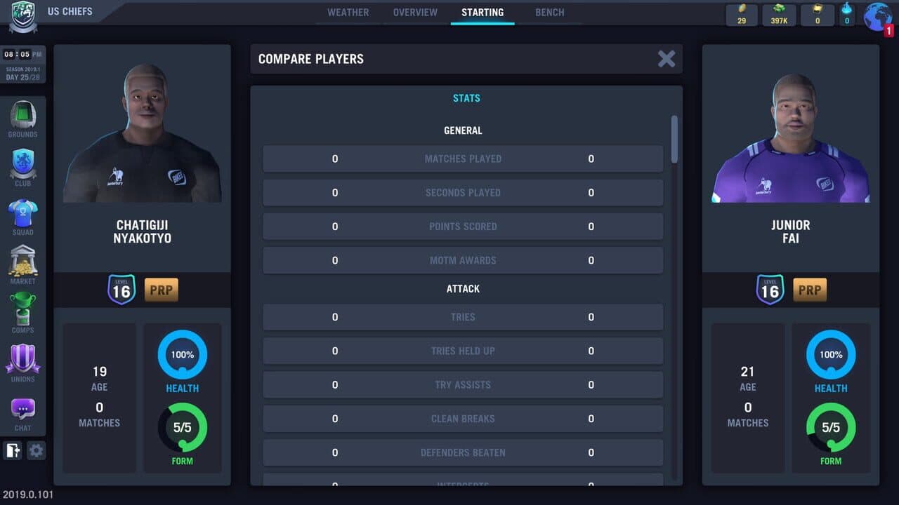 Blackout Rugby Manager thumbnail 3