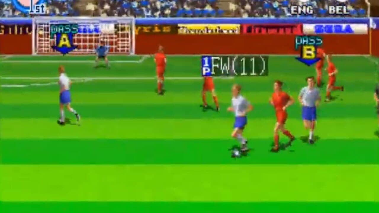 Super Visual Football European Sega Cup thumbnail 3