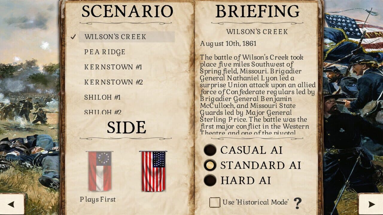 Great Battles of the American Civil War screenshot 1