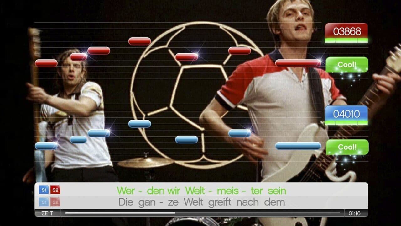SingStar: Fussballhits screenshot 1