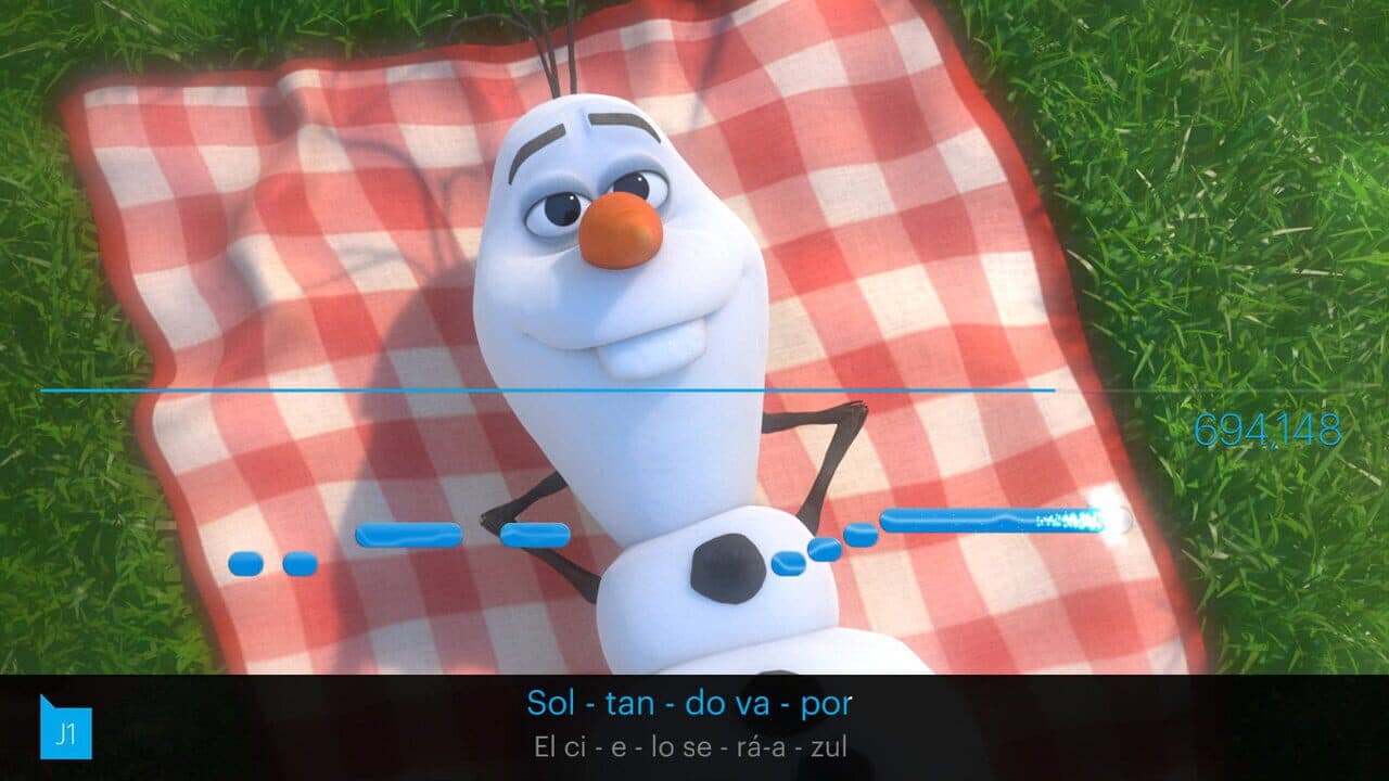 SingStar: Frozen screenshot 1