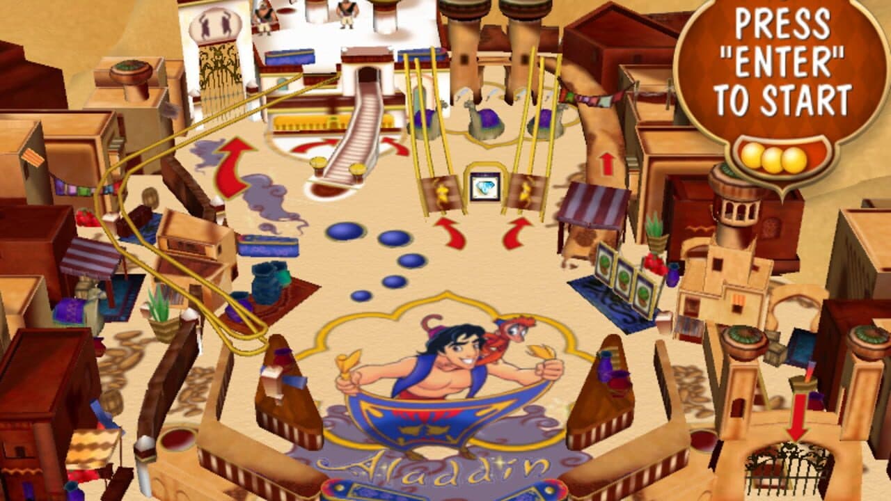 Aladdin Pinball screenshot 1