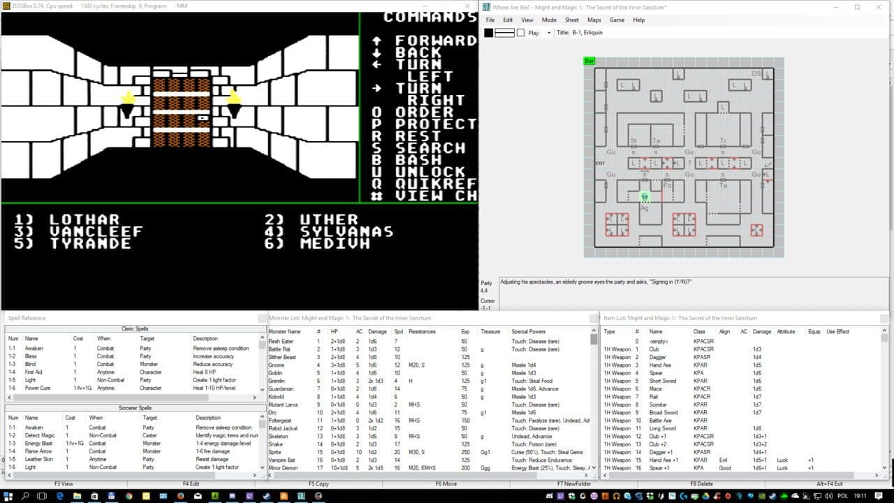 Might and Magic: Book One - The Secret of the Inner Sanctum screenshot 1