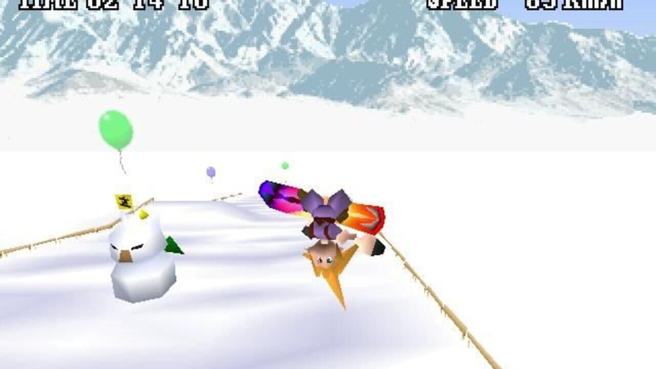 Final Fantasy VII Snowboarding screenshot 1