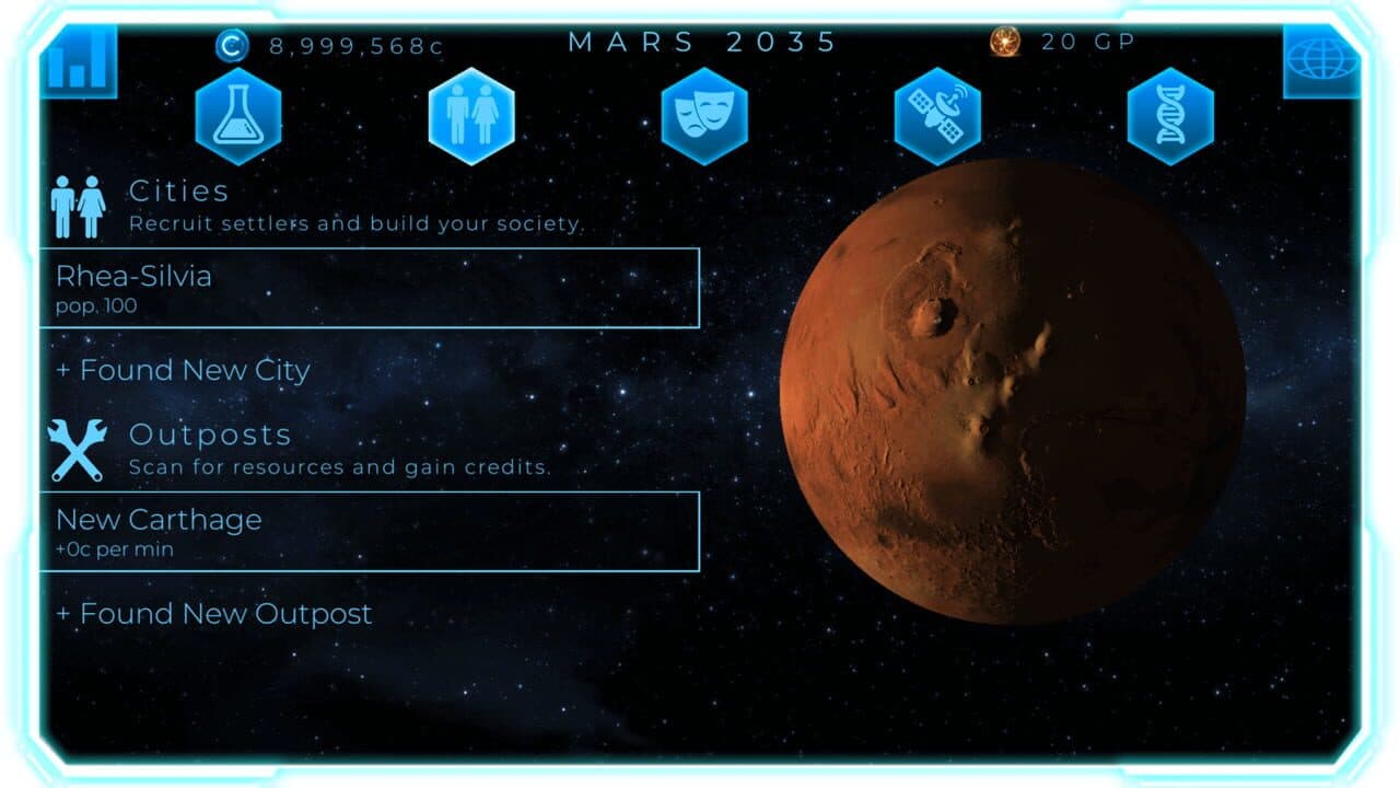 TerraGenesis - Space Settlers screenshot 1