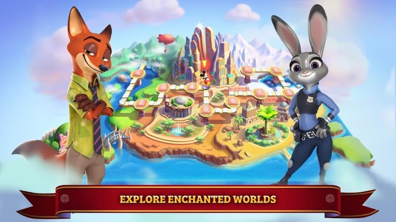 Disney Magical Dice: The Enchanted Board Game thumbnail 5
