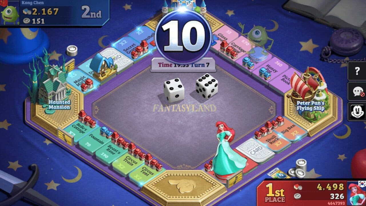 Disney Magical Dice: The Enchanted Board Game screenshot 1