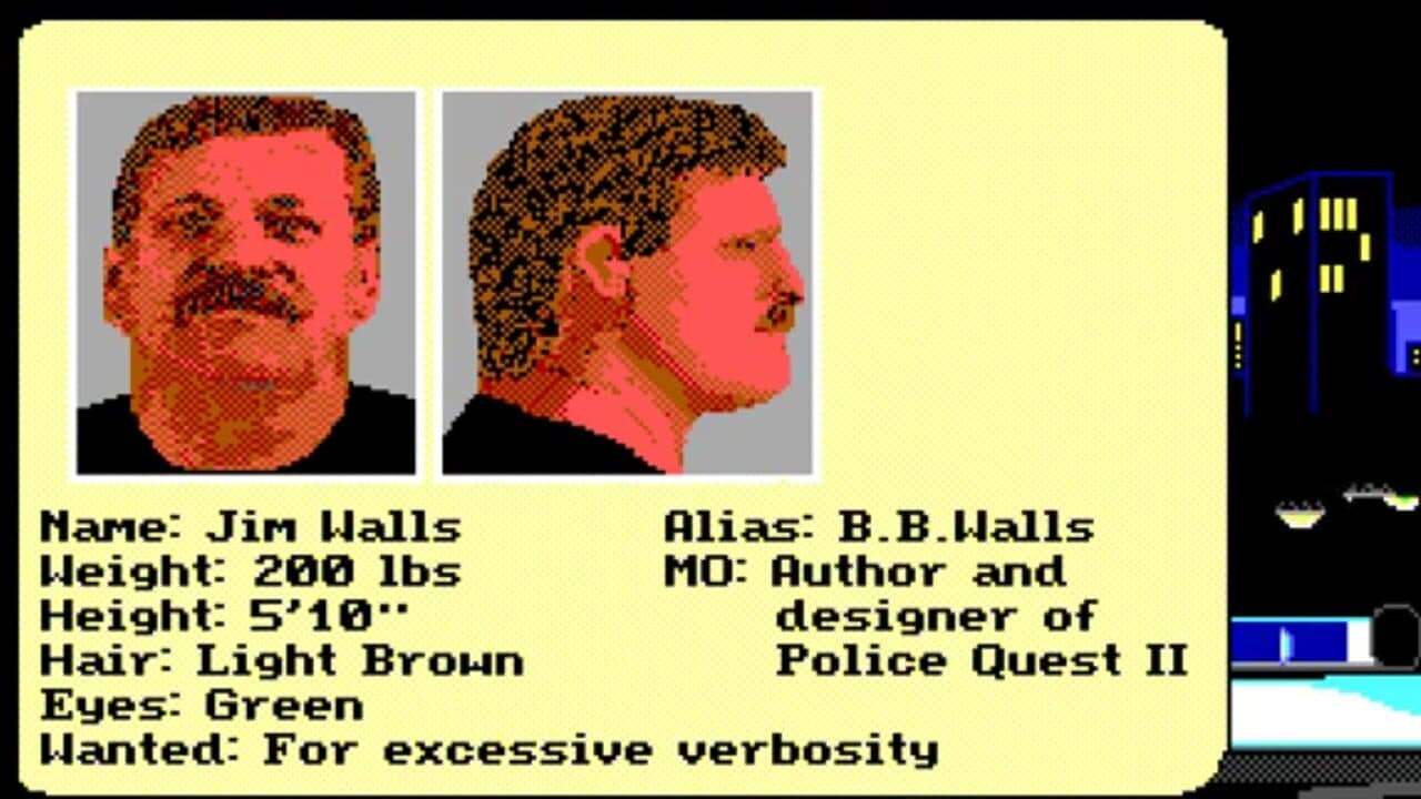 Police Quest II: The Vengeance thumbnail 4