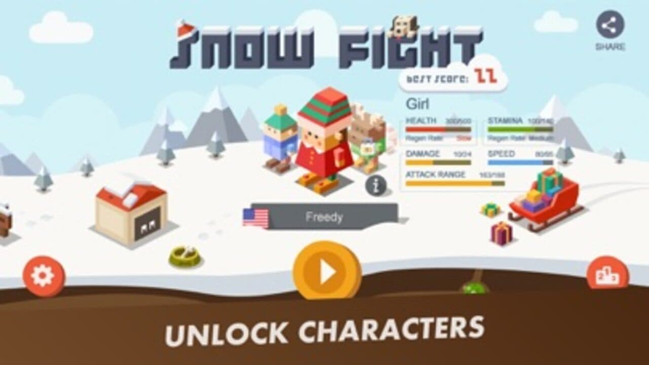 SnowFight Go screenshot 1