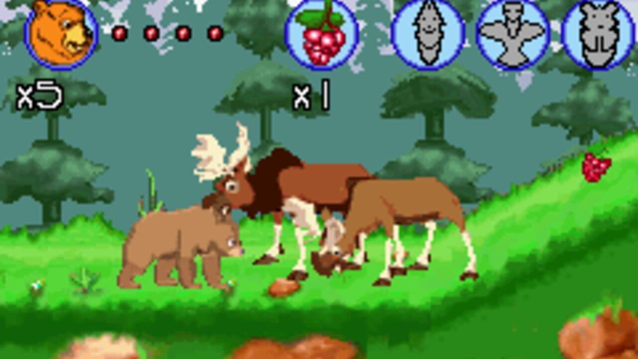 2 Games In 1: Disney's Brother Bear + Disney Princess screenshot 1