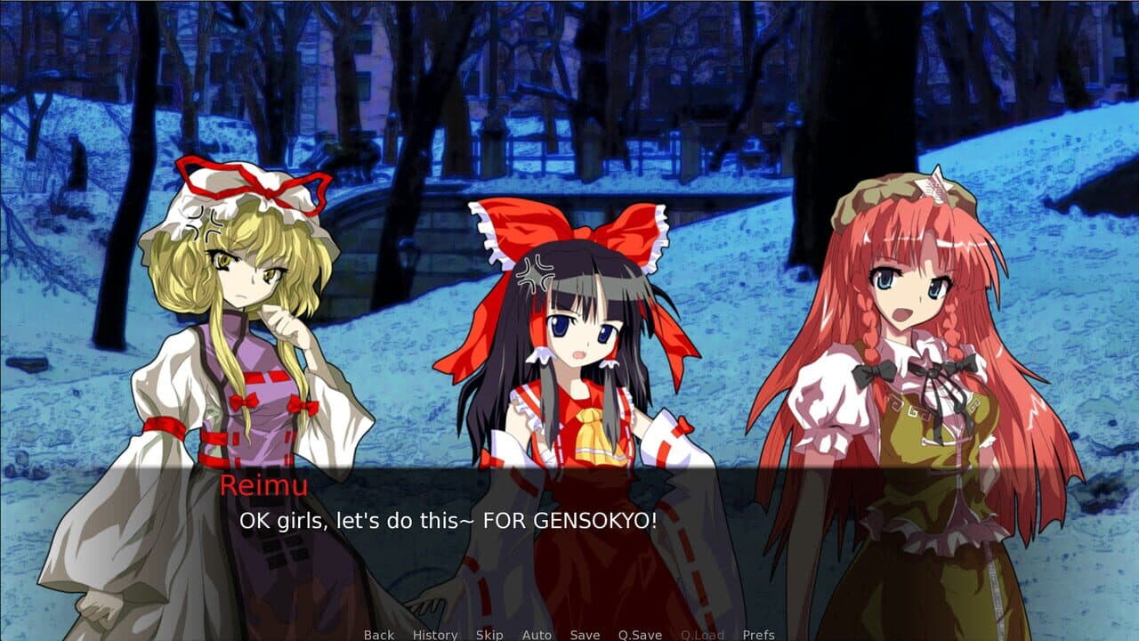 Cirno's Perfect Summer Vacation screenshot 1
