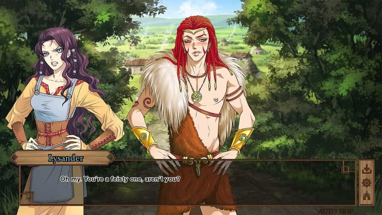 Gods of Love: An Otome Visual Novel screenshot 1