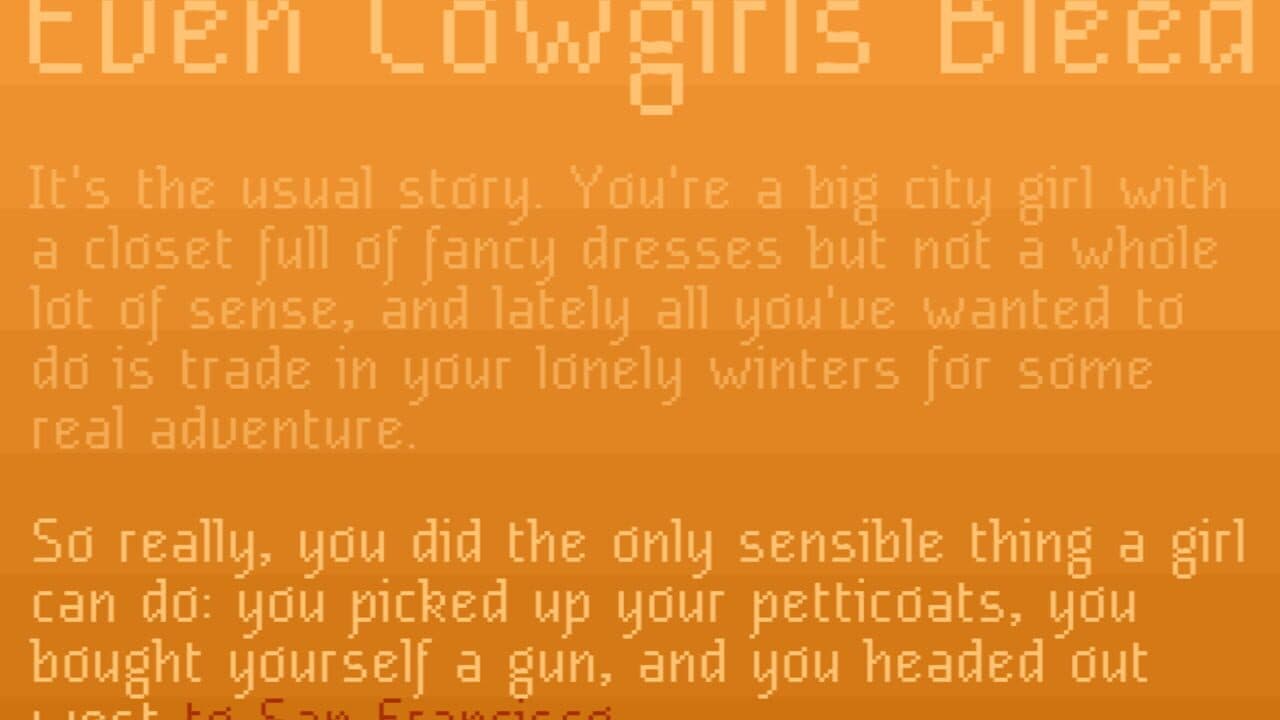 Even Cowgirls Bleed screenshot 1
