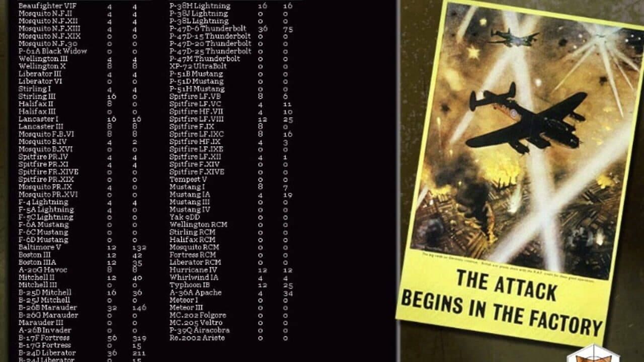 Gary Grigsby's Eagle Day to Bombing the Reich screenshot 1