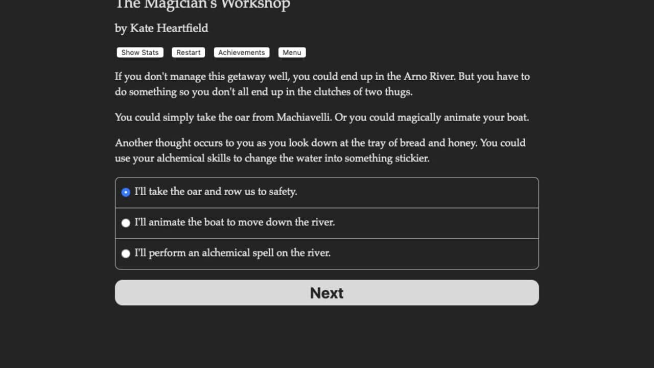 The Magician's Workshop screenshot 1