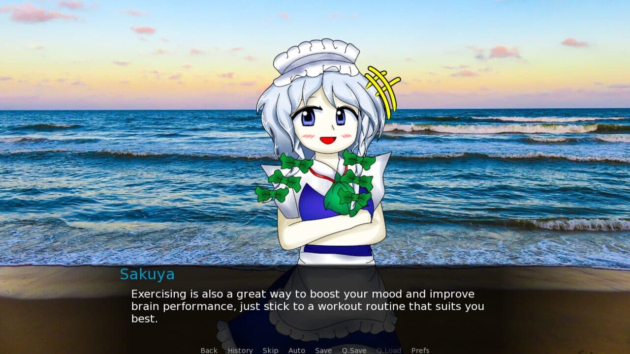Sakuya Izayoi Gives You Advice and Dabs thumbnail 3
