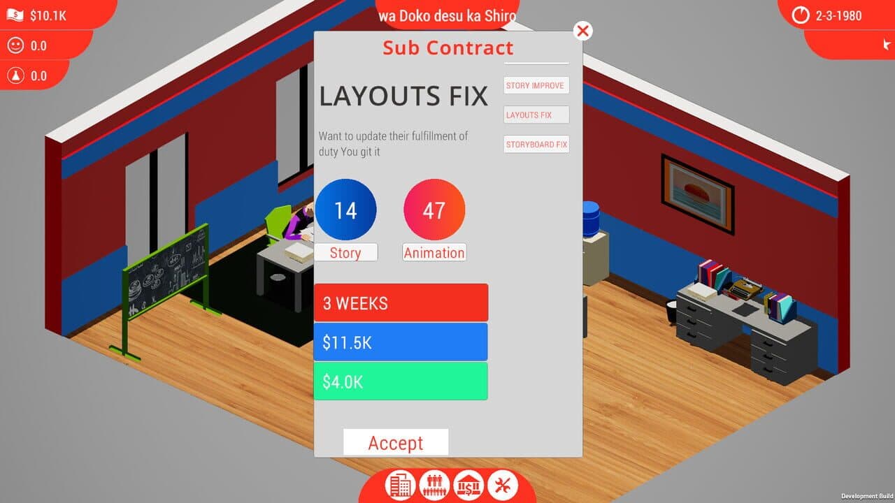 Anime Studio Tycoon screenshot 1
